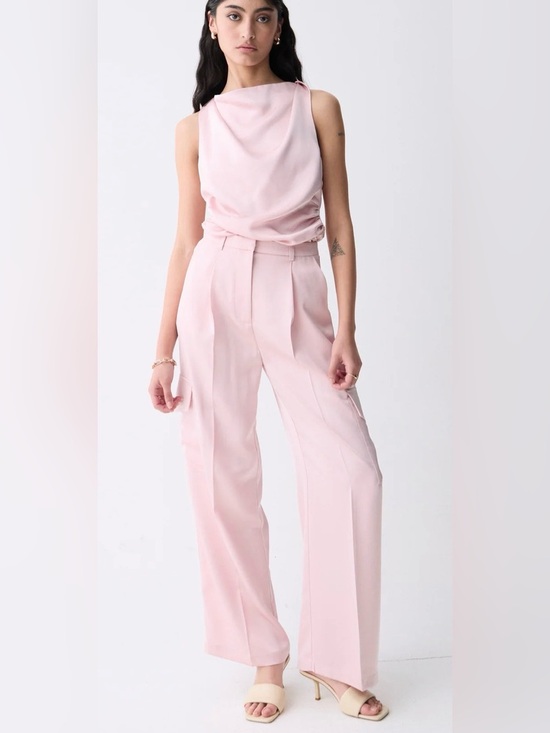 Deluc Pants - DÈLUC Pousos Satin Cargo Pants – Size Large – NWT